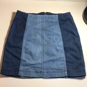 Free people mini skirt